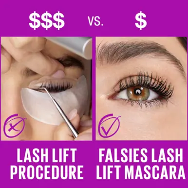 Maybelline The Falsies Lash Lift Volumising Mascara - Blackest Black