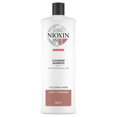 Nioxin 3D System 3 Cleanser Shampoo 1000ml