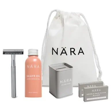 Nära Shaving Starter Kit - Silver
