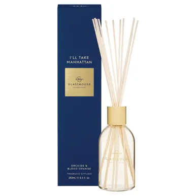 Glasshouse Fragrances I'LL TAKE MANHATTAN 250mL Fragrance Diffuser