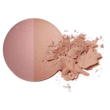 INIKA Organic Baked Blush Duo - Burnt Peach 6.5g