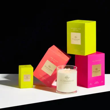 Glasshouse Fragrances RENDEZVOUS 380g Soy Candle