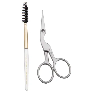 Tweezerman Brow Shaping Scissors & Brush