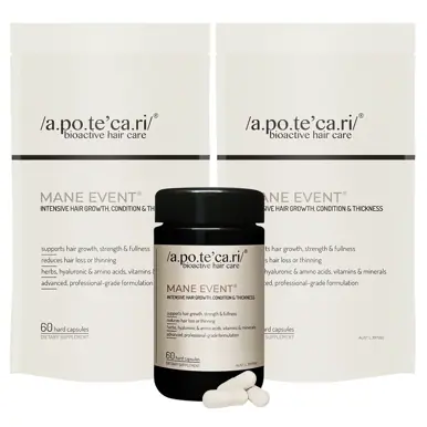 Apotecari Mane Event 90 Day Kit | Intensive Hair Growth, Condition & Thickness