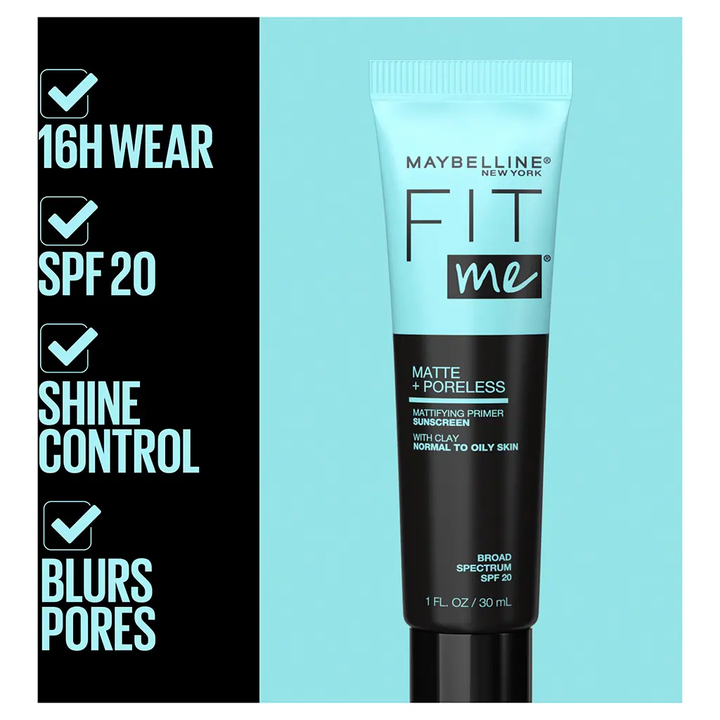 Maybelline Fit Me Matte + Poreless Primer SPF 20 30ml