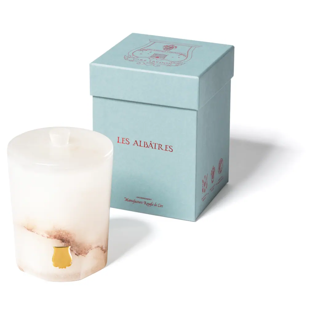 Trudon Ernesto Alabaster Candle with Lid