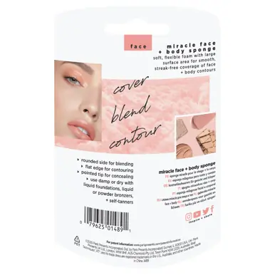 Real Techniques Miracle Face & Body Sponge 