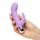 Lovehoney Frisky 10 Function Silicone Rabbit Vibrator Purple