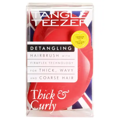 Tangle Teezer Thick and Curly Salsa Red