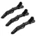 Kitsch Crocodile Clips - Black