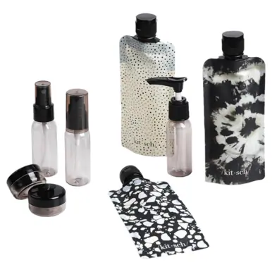 Kitsch Ultimate Travel 11pc Set - Black