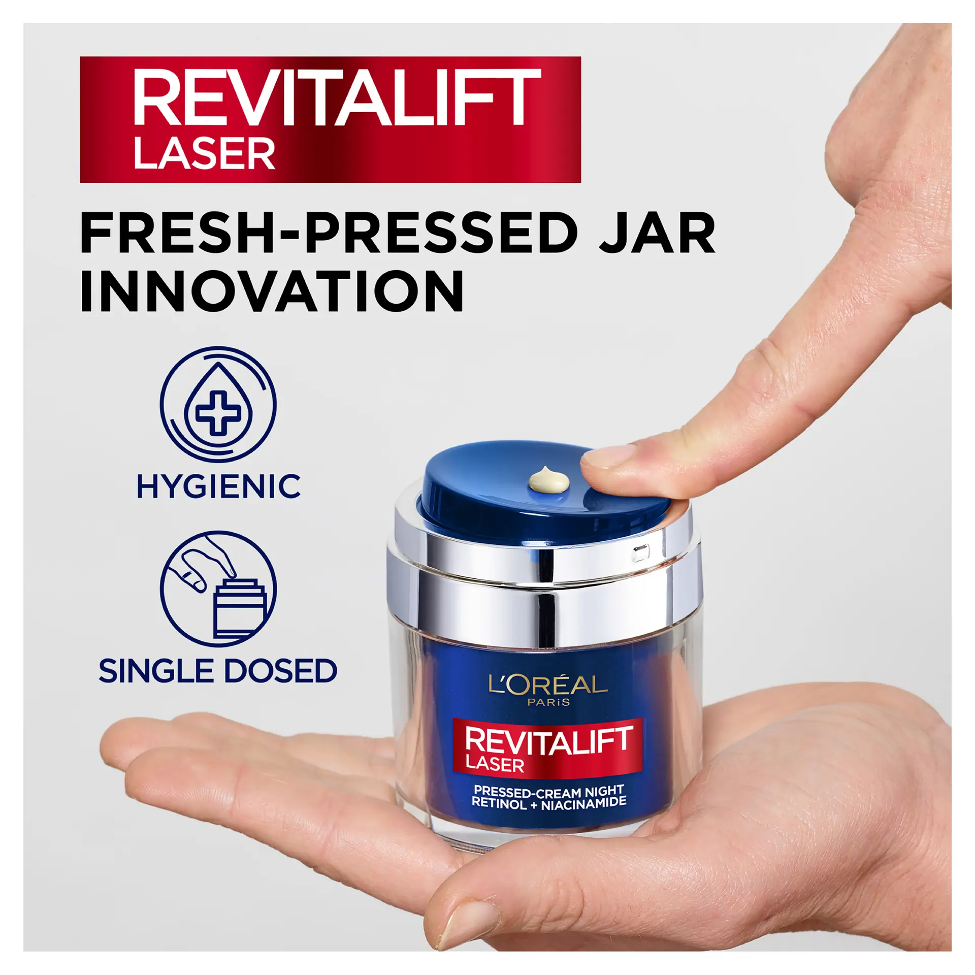 L'Oréal Paris Revitalift Laser Retinol + Niacinamide Pressed Cream 50ml