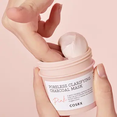 COSRX Poreless Clarifying Charcoal Mask Pink 110g