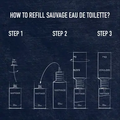 DIOR Sauvage Eau de Toilette Refill 300ml
