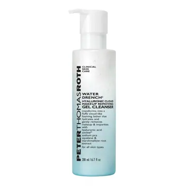 Peter Thomas Roth Water Drench Hyaluronic Cloud Makeup Removing Gel Cleanser 200ml