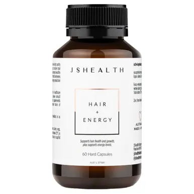 JSHealth Hair + Energy 60 Capsules