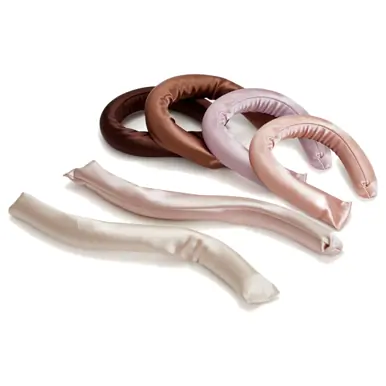 Kitsch Satin Wrapped Flexi Rods- 6pc Set 