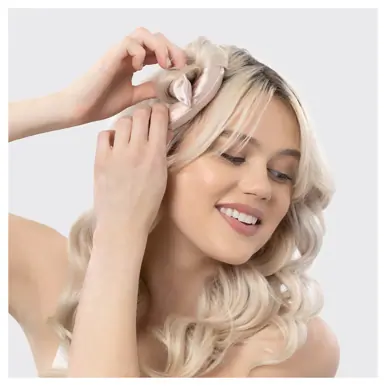 Kitsch Satin Wrapped Flexi Rods- 6pc Set 