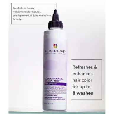 Pureology Top Coat and Glaze Purple 200ml