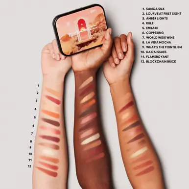 M.A.C Cosmetics Connect In Colour - Eyes X12 Future Flame