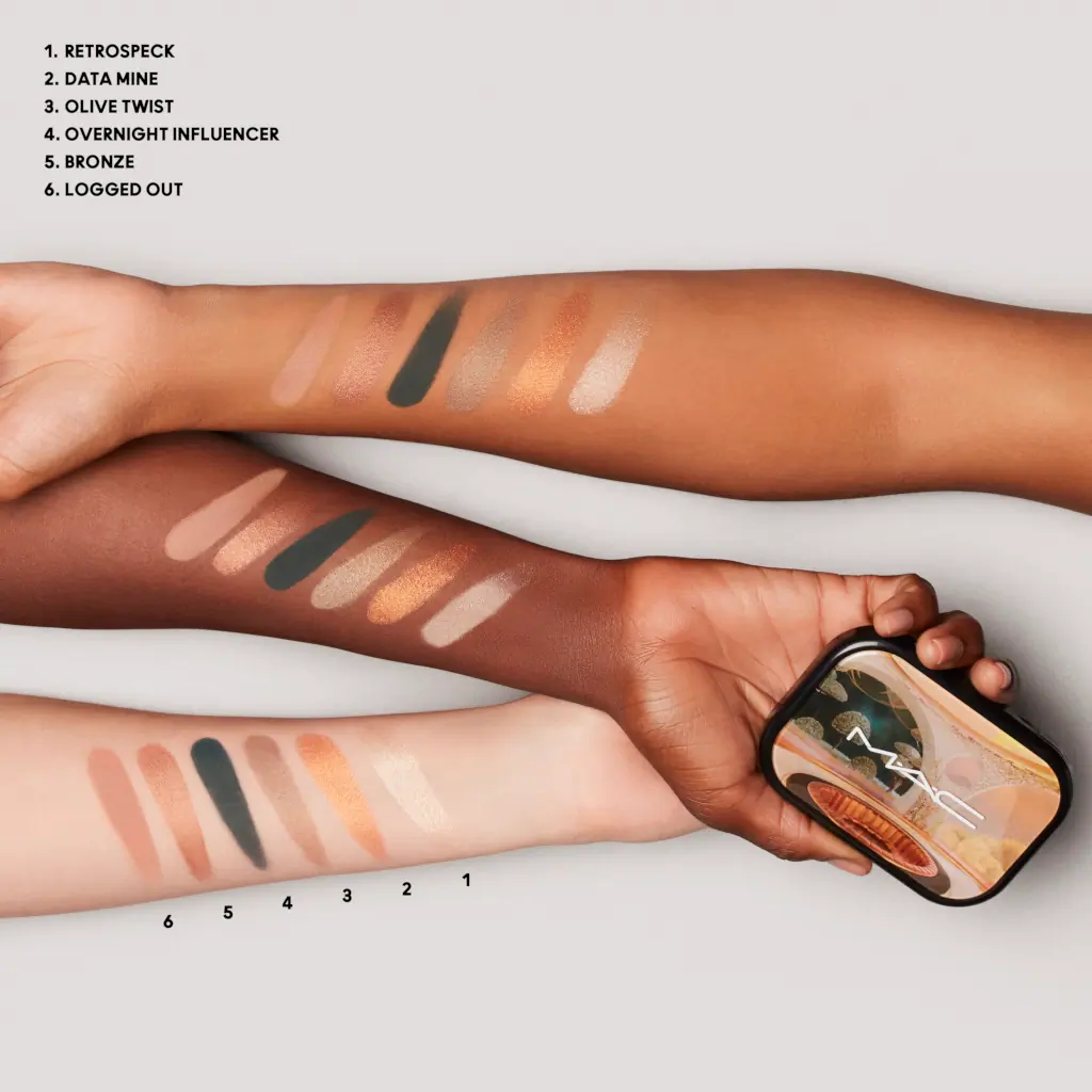 M.A.C Cosmetics Connect In Colour - Eyes X6 Bronze Influence