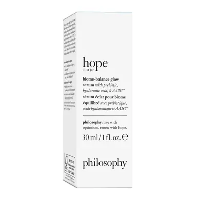 philosophy hope in a jar glow boost serum 30ml