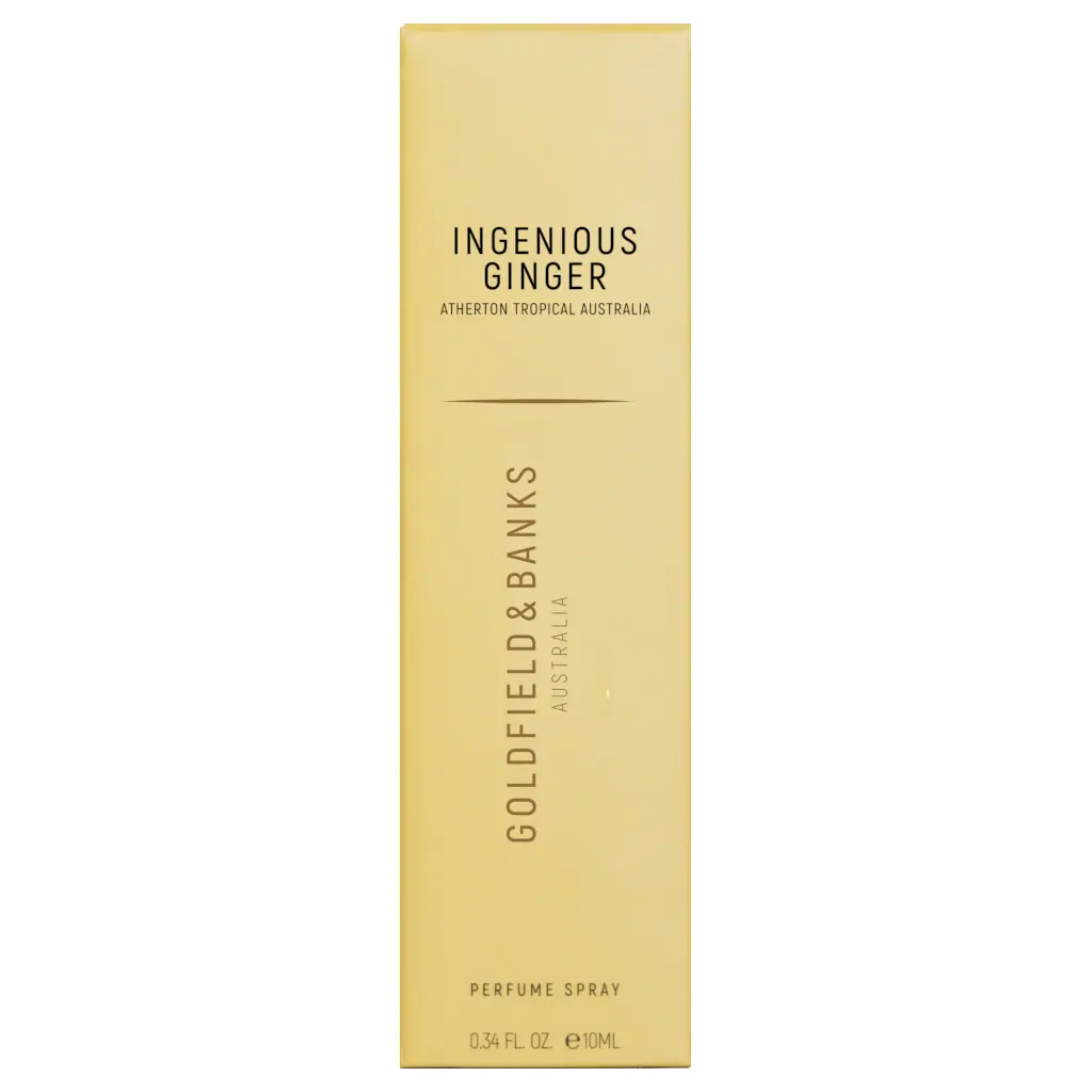 Goldfield & Banks INGENIOUS GINGER Perfume Travel Spray 10ml