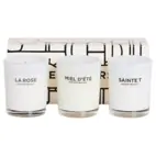 Maison Balzac Les Fleurs Mini Candle Trio