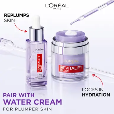 L'Oréal Paris Revitalift Filler 1.5% Pure Hyaluronic Acid Anti-Wrinkle Serum 30ml