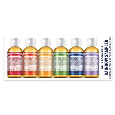 Dr. Bronner's Rainbow Sampler