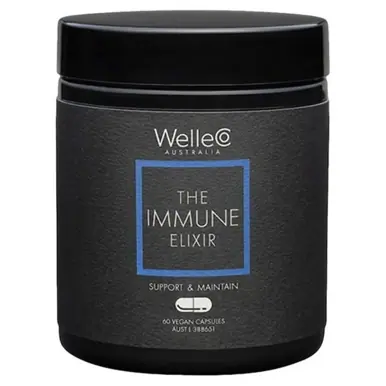 WelleCo The Immune Elixir 60 Capsules