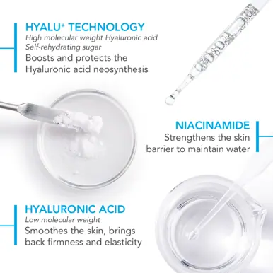 Bioderma Hydrabio Hyalu+ Plumping Hydrating Serum with Hyaluronic Acid for dehydrated skin 30ml 