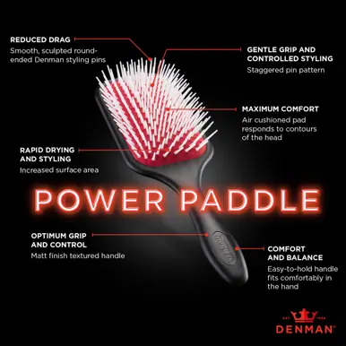 Denman Power Paddle D38 Brush