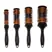 Denman Head Hugger Ceramic Radial 43mm