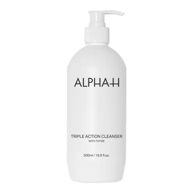 Alpha-H Triple Action Cleanser - 500ml value pump pack