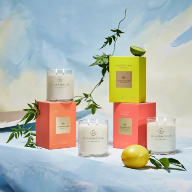 Glasshouse Fragrances FOREVER FLORENCE 380g Soy Candle