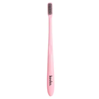 Keeko One Good Brush Biodegradable Toothbrush - Pink