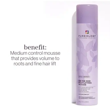 Pureology Style + Protect On The Rise Root Lifting Mousse 294g