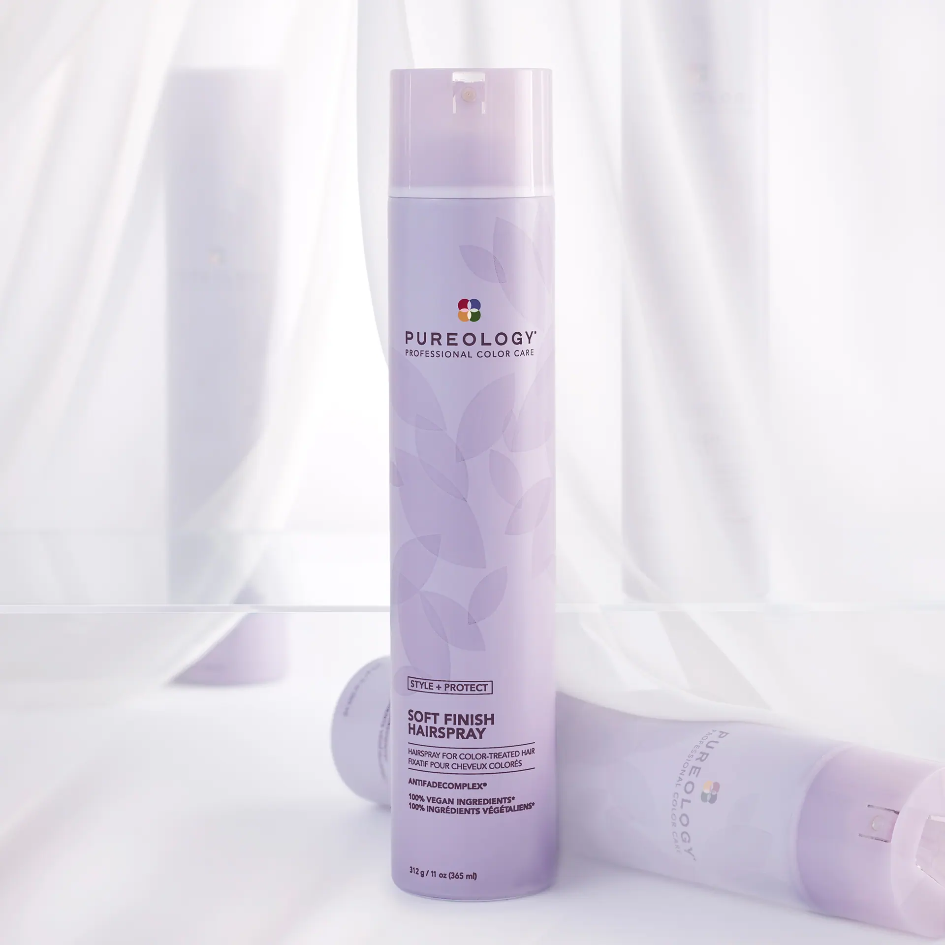Pureology Style + Protect Soft Finish Hairspray 312g