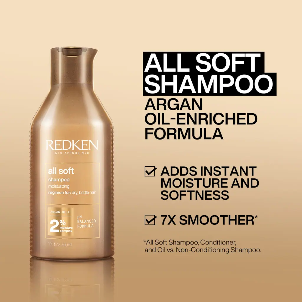 Redken All Soft Shampoo for Dry Hair