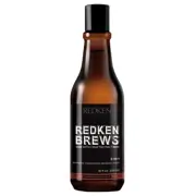 Redken Brews 3 In 1 Shampoo, Conditioner and Body Wash 300ml