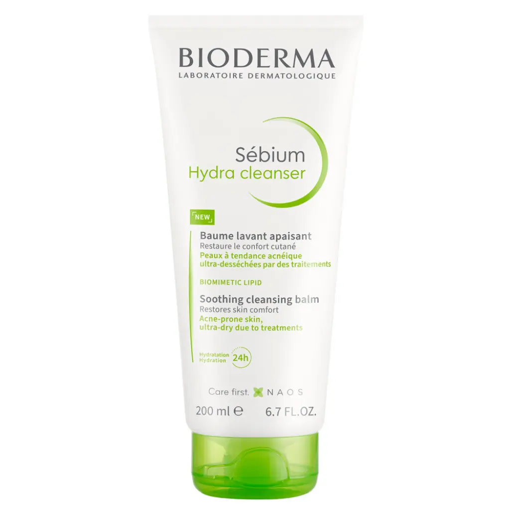 Bioderma Sébium Hydra Soothing Nourishing Cleansing Balm for Dry Acne-prone Skin 200ml