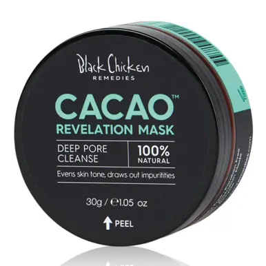 Black Chicken Remedies Cacao Revelation Mask - Natural Face Mask Pack