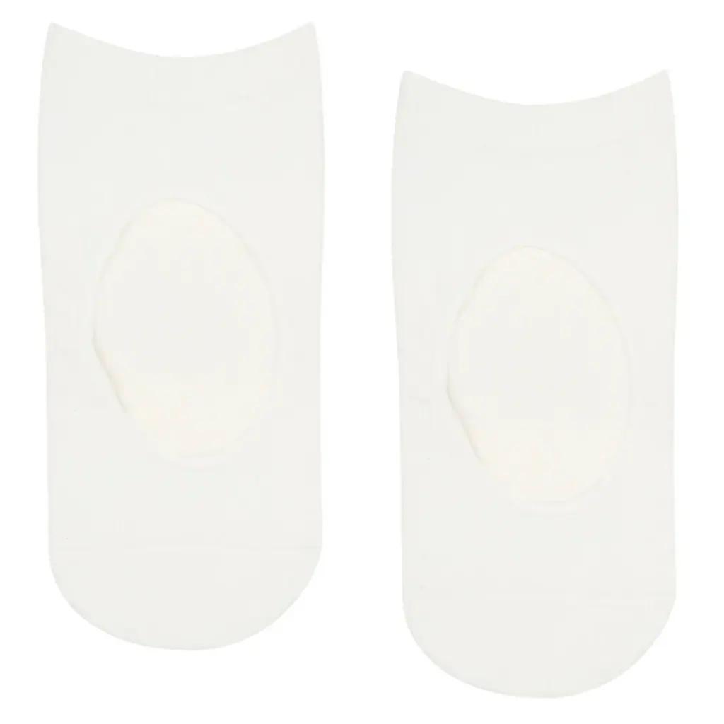 MoveActive Slide On Non Slip Grip Socks - Ivory