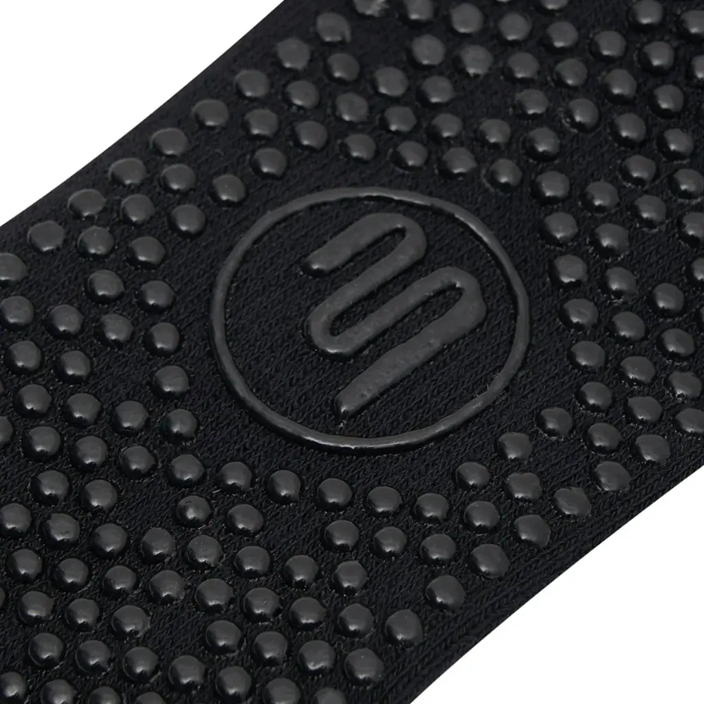 MoveActive Crew Non Slip Grip Socks - Sporty Stripe Black