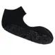 MoveActive Slide On Non Slip Grip Socks - Classic Black S
