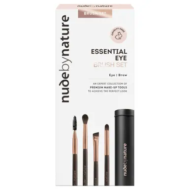 Nude by Nature Essential Eye Brush Set