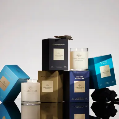 Glasshouse Fragrances THE HAMPTONS 380g Soy Candle