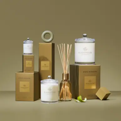 Glasshouse Fragrances KYOTO IN BLOOM 380g Soy Candle