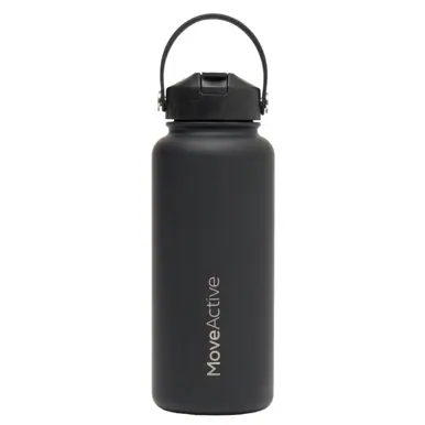MoveActive 1L Insulated Drink Bottle - Black